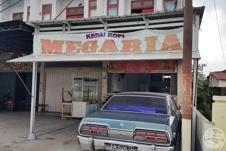 Cabang Kedai Kopi Megaria di Jalan Rajawali, Pekanbaru