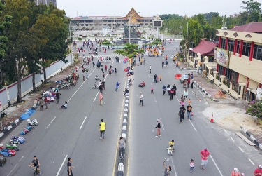 Mau ke Car Free Day di Pekanbaru? Ini Dia List Tempat Parkir dan Spot Menariknya!