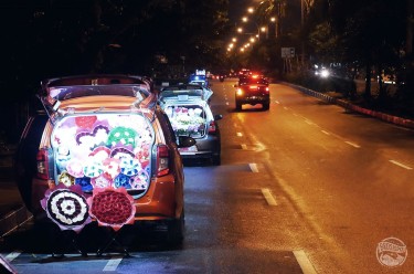 Jalan Diponegoro, Romantis di Malam Hari.
