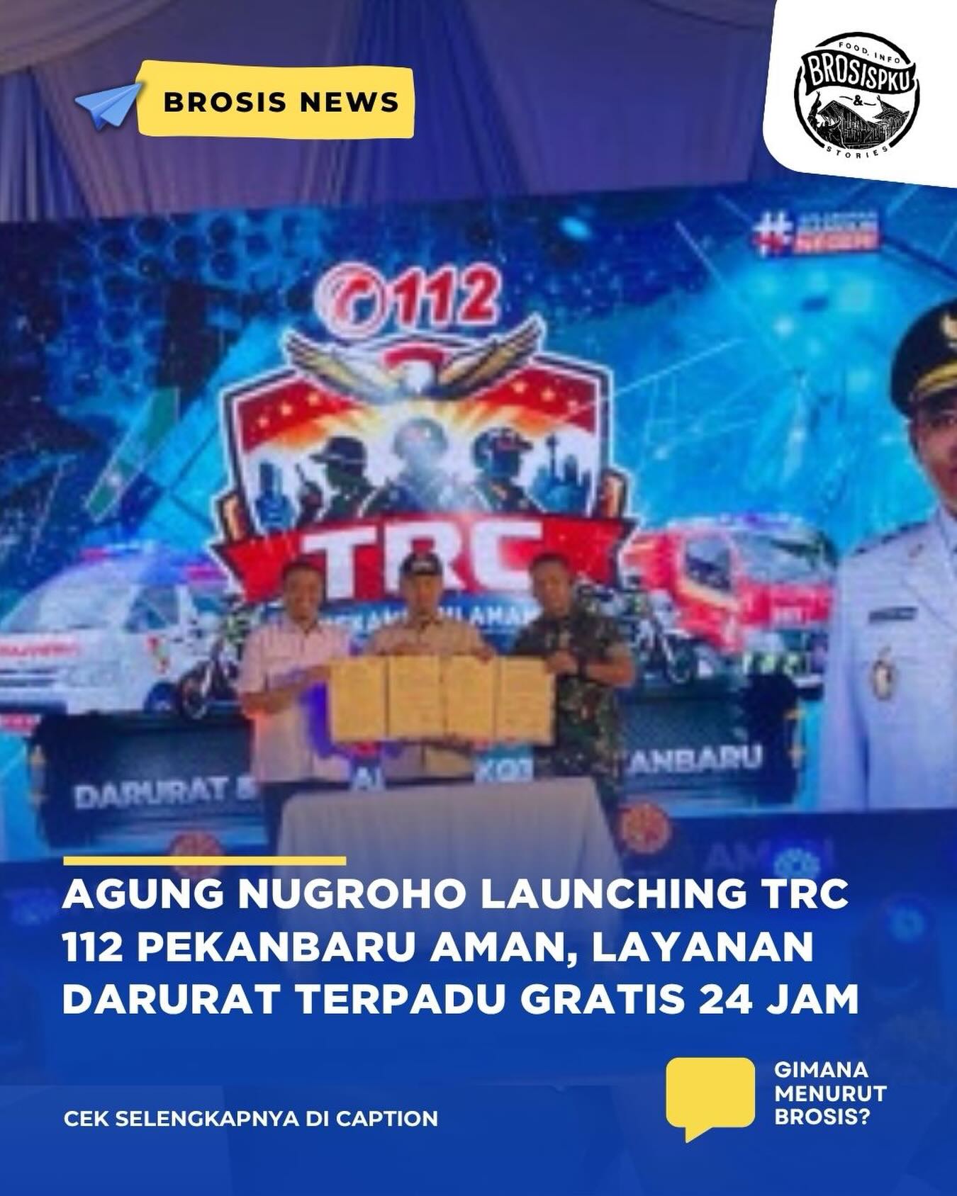 Pekanbaru 112: Layanan Darurat Terpadu 24 Jam