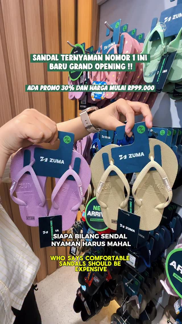Sandal ZUMA Nyaman di Pekanbaru