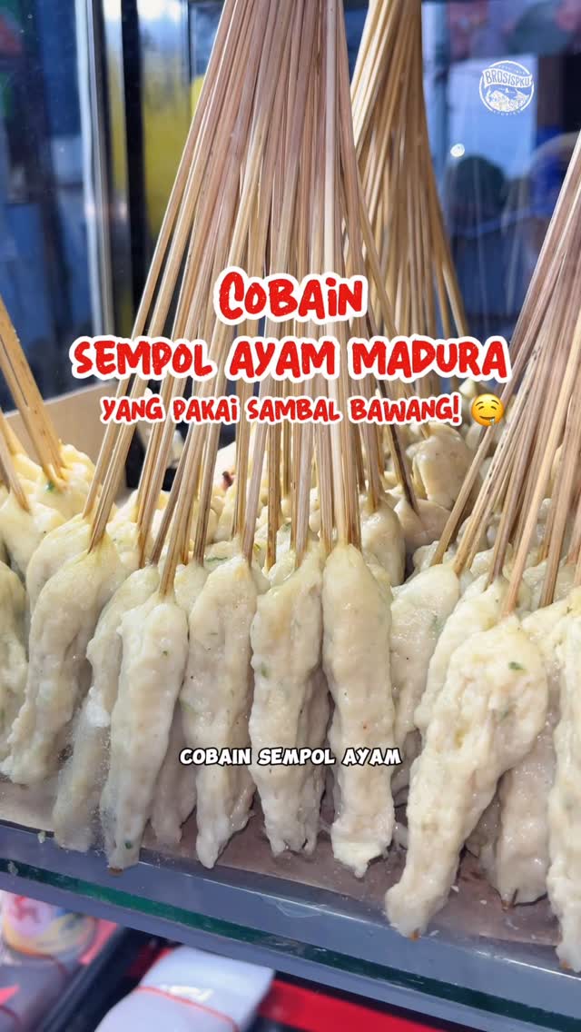 Sempol Ayam Madura Sambal Bawang Pekanbaru