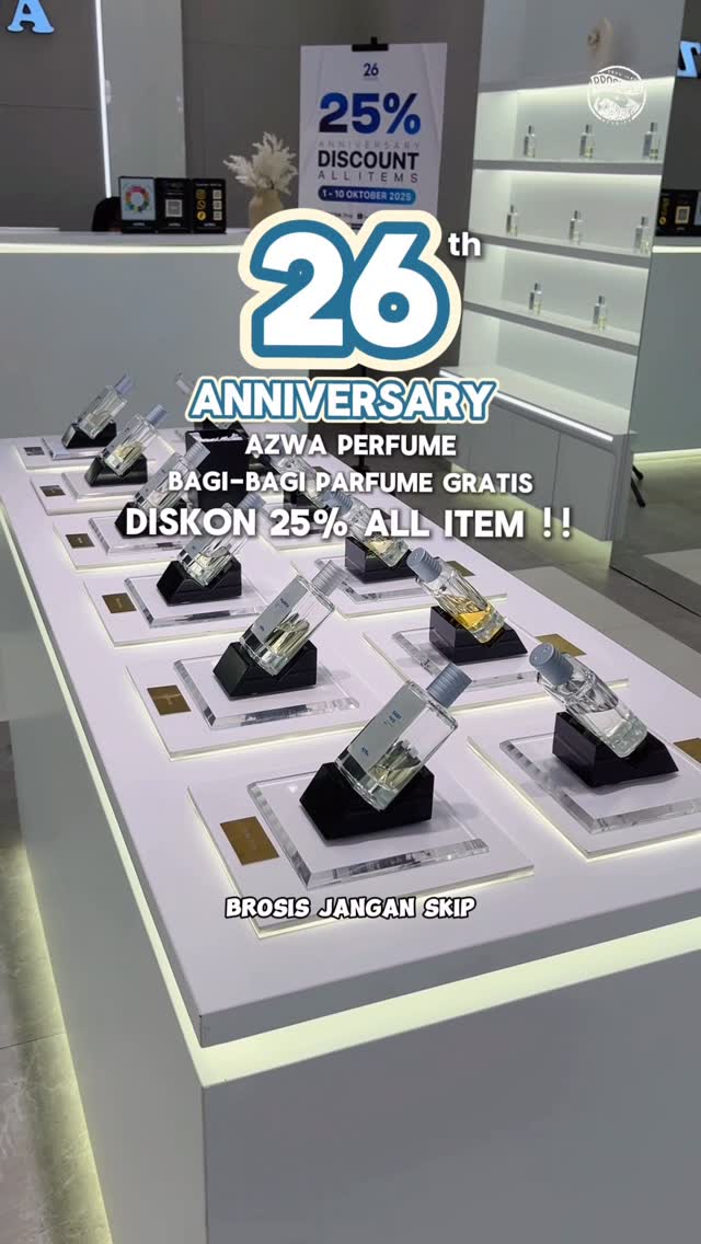 Diskon 25% Azwa Perfume di Pekanbaru