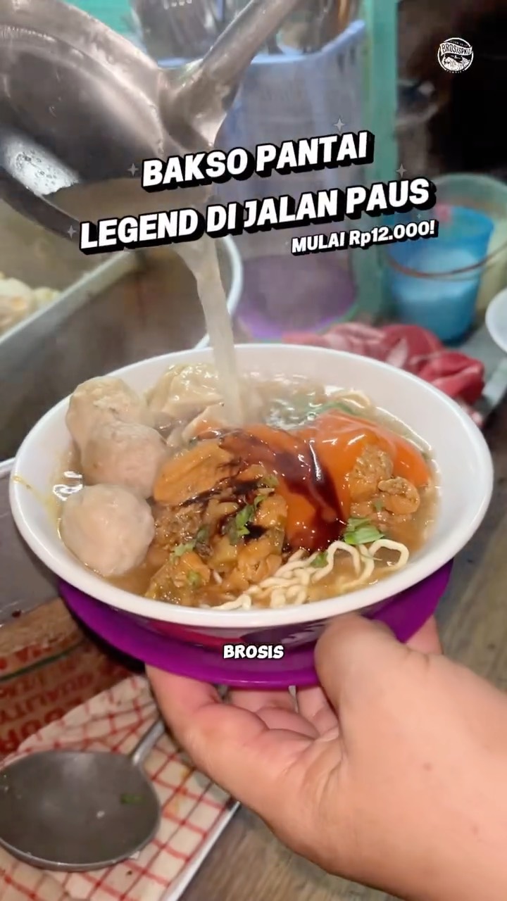 Bakso Pantai Legendaris di Pekanbaru