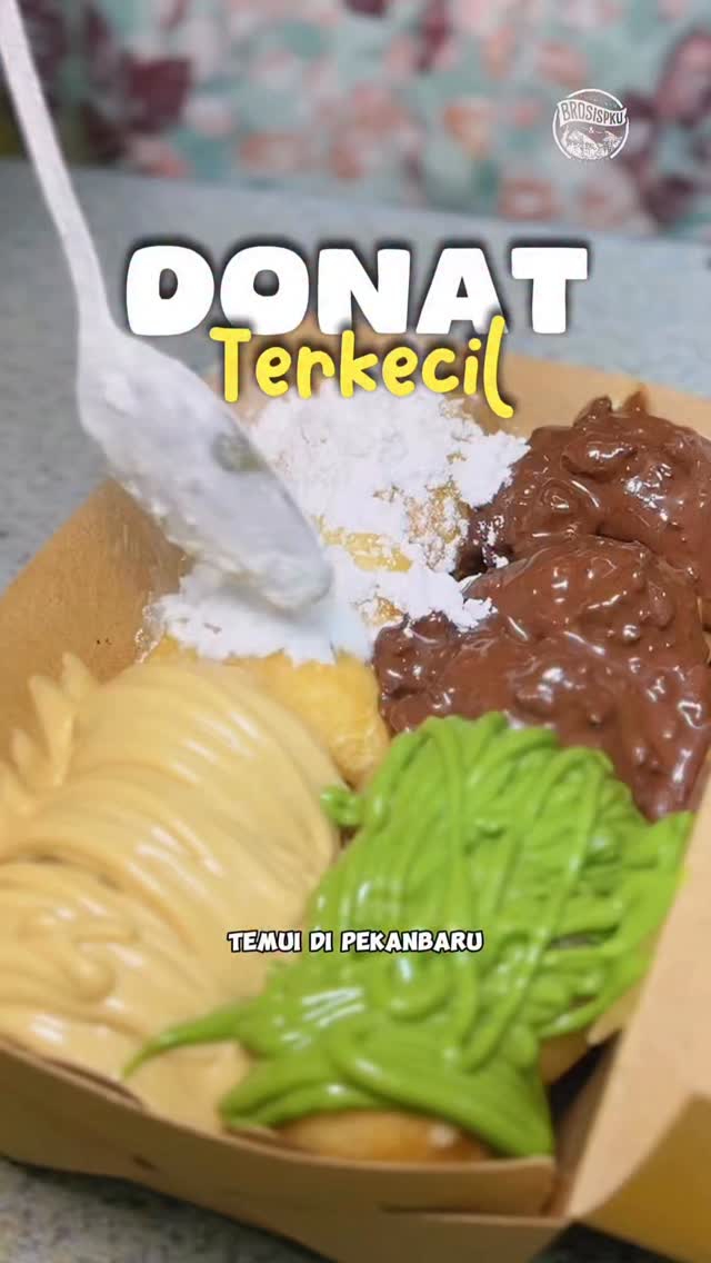 Donat Mini Renyah di Pekanbaru