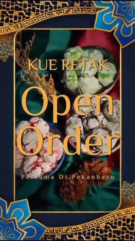 BroSis, gimana nih persiapan Lebarannya? ✨

Nggak lengkap rasanya Lebaran tanpa kue retak dari Kue Retak PKU by Erza, Kue retak pertama di Pekanbaru yang sudah hadir sejak tahun 1998 sampai sekarang.

Cemilan dan jajanan favorit anak-anak, tanpa pengawet dan dibuat dari bahan premium 🍪

Rasanya legit, tampilannya cantik, cocok banget jadi suguhan tamu atau hantaran spesial😍

Tersedia juga paket hampers mulai dari Rp100.000 aja 🎁

Yuk buruan order kue retak untuk Lebaran, karena kuota hampir penuh!

📲 Pemesanan:
WA 0812 6709 5084
IG: @kueretak_pku
_
🌐 Butuh rekomendasi di Pekanbaru? Cek website www.brosispku.com

#BroSisPKU #Pekanbaru #pku #BroSis #Riau