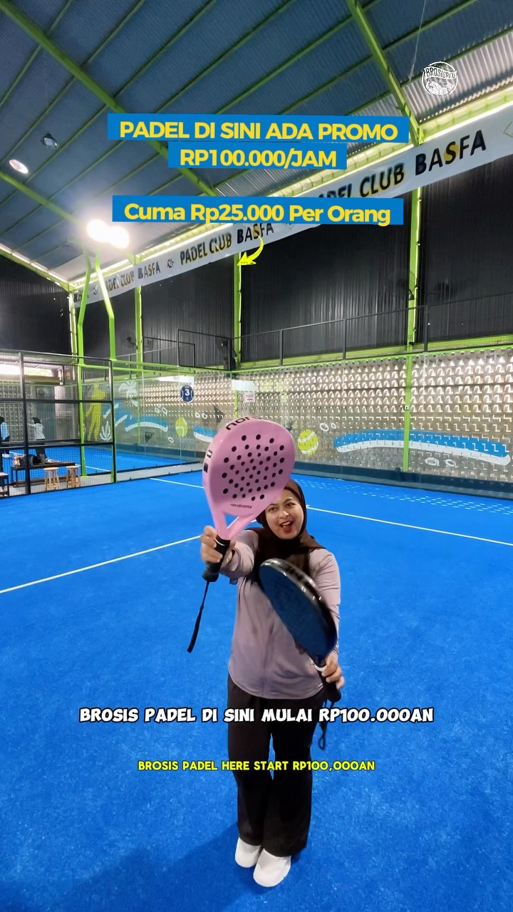 Basfa Padel dan Saha Cafe di Pekanbaru