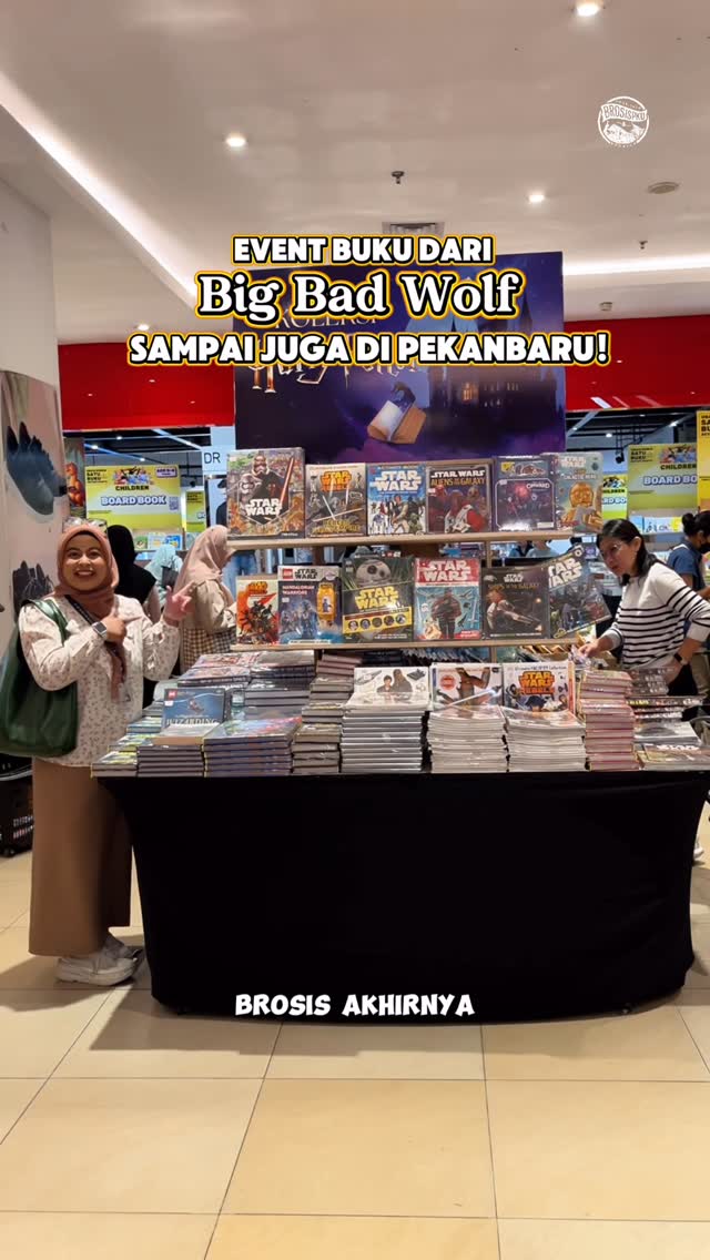 Big Bad Wolf Pekanbaru: Surga Buku Impor Diskon