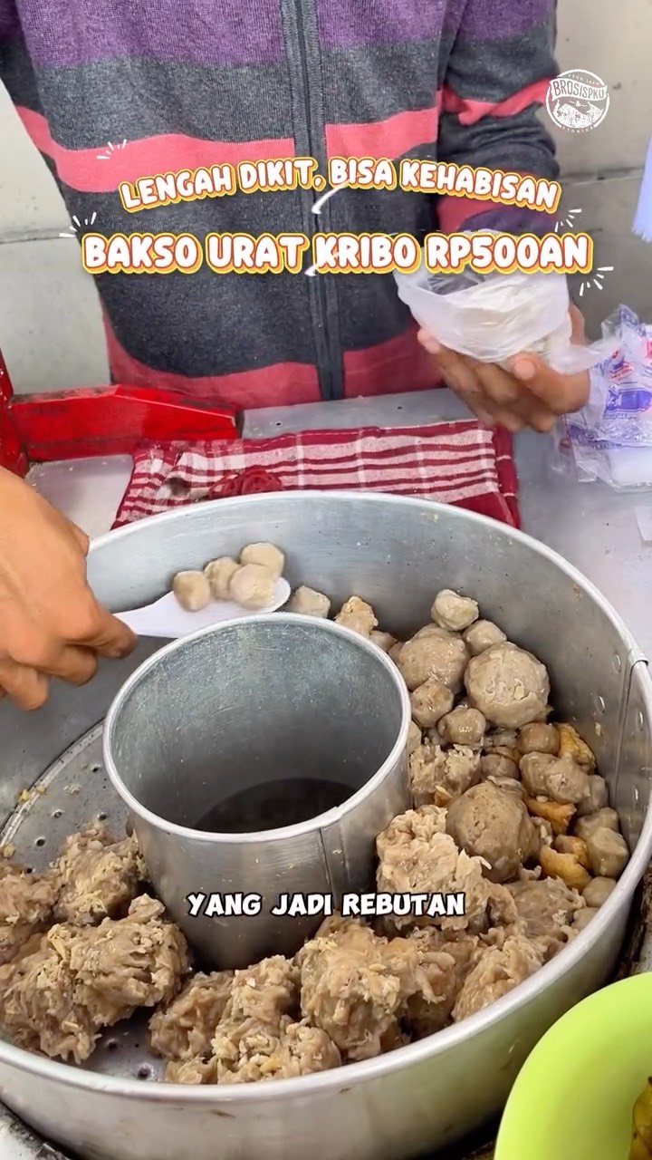 Surga Bakso Urat Kribo di Pekanbaru