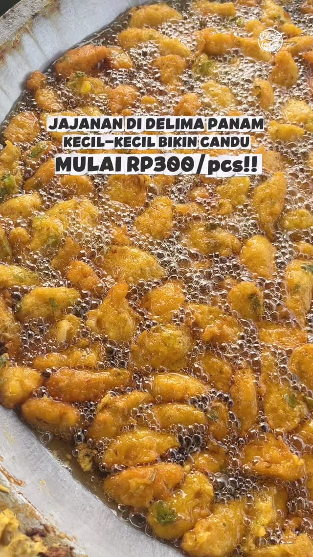 Gorengan Khas Pekanbaru di Delima Panam