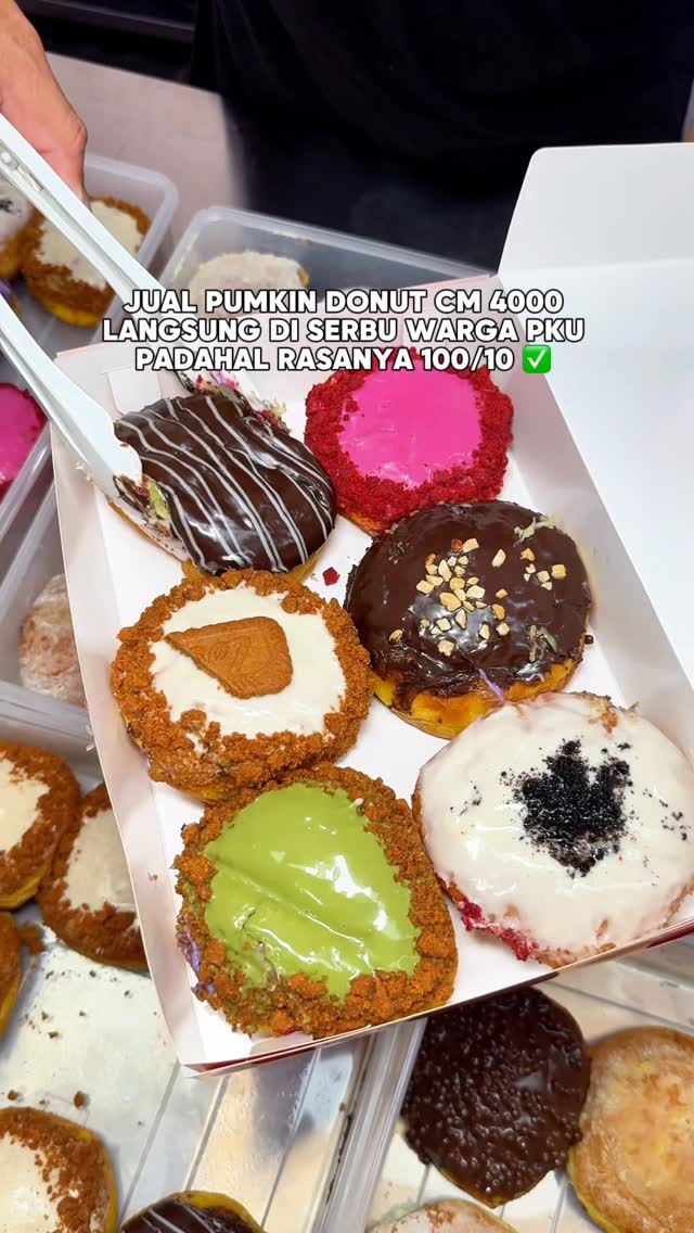 Nikmati Donat Viral Rp4.000 di Pekanbaru