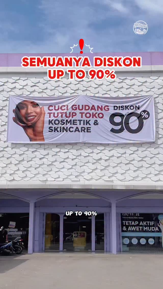 Toko kosmetik ini mau tutup dan lagi cuci gudang DISKON BESAR-BESARAN HINGGA 90%😱‼️

‼️ Cuma 12 hari, dari tanggal 7 - 18 Januari 2026📌
BroSis bebas borong berapapun tanpa syarat dan tanpa minimal order belanja🛍️

📌 Definisi dari jual rugi ini mah ⬇️
💄 Toner Davina awalnya dari Rp68.000 jadi Rp6.800
💄 Srub Emina dari Rp43.500 jadi Rp4.350
💄 Sunscreen KYMMSKIN dari Rp51.700 jadi Rp5.170
DAN MASIH BANYAK LAGI….

Buruan ke sini ya BroSis, karena siapa cepat dia dapat😉
_
Toko Kosmetik 
@Cosmeticsale.pku
🗓️ Tanggal 7-18 Januari 2026
⏰ Buka dari Jam 09.00-22.00 WIB
📍 Jalan HR. Soebrantas, Pekanbaru
(Simpang Tabek Gadang, Panam, Sebelah Jalan SM Amin)
 
✅ Pembayaran bisa Cash & Qris
_
🔥 Ada apa di Pekanbaru? Cek review @brosispku

🌟 Cek beragam highlight di Instagram @brosispku

🍻 Ingin tampil di brosispku? Hubungi WA tim iklan @brosispku di bio

🌐 Follow juga IG: @brosiskerja @brosisdeal @brosisid @brosisproperty

#brosispku #brosis #pku #pekanbaru #TokoKosmetik