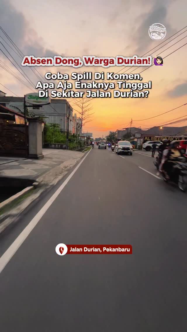 Pesona Jalan Durian Pekanbaru
