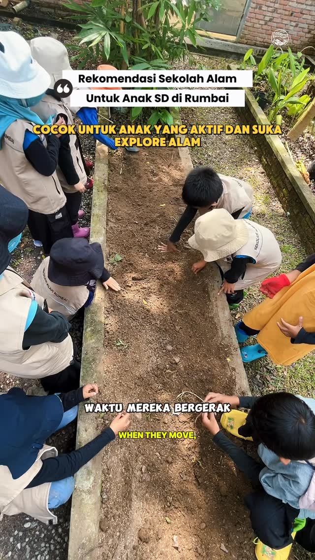 Sekolah Alam Rumbai di Pekanbaru: Belajar dari Alam