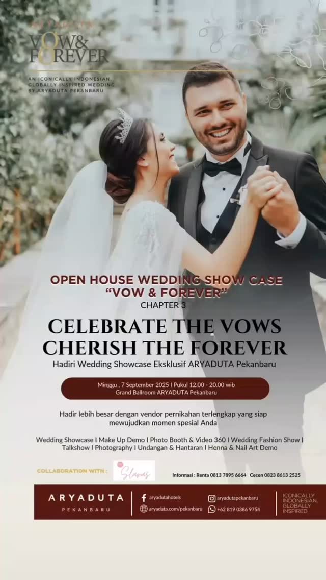 Open House Wedding Showcase Pekanbaru