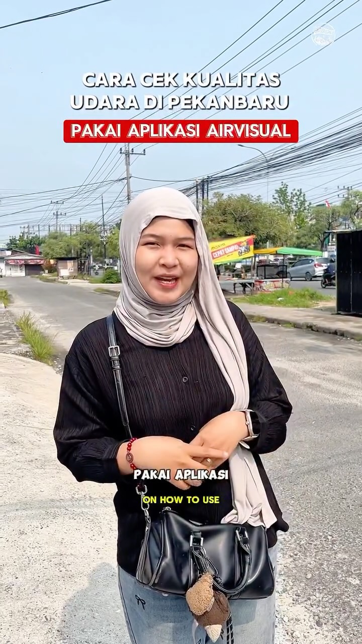 Semak Kualiti Udara Pekanbaru Melalui Aplikasi AirVisual