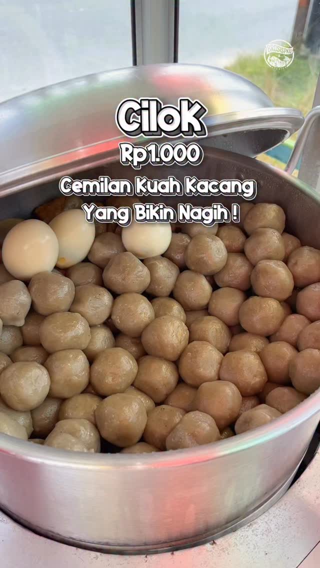 Pekanbaru Cilok Isi Abah: Chewy Peanut Sauce Delight