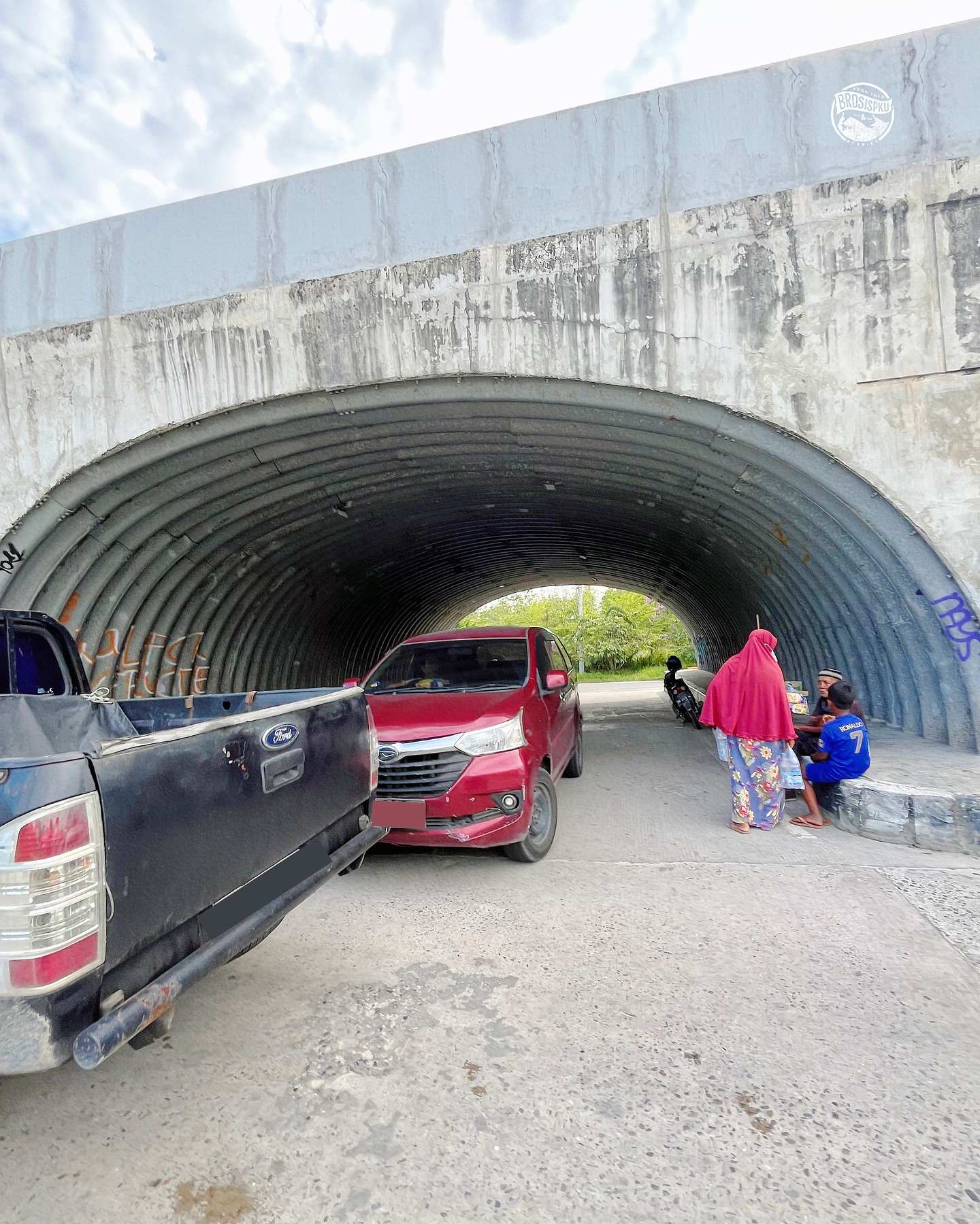 Terowongan Fly Over Pekanbaru di Depan Transmart