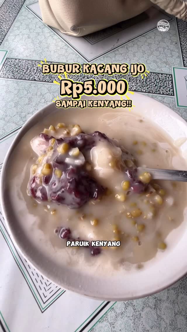Bubur Kacang Hijau Rp5.000 Pekanbaru