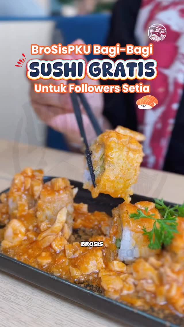 Pekanbaru寿司优惠：圣诞折扣与赠品