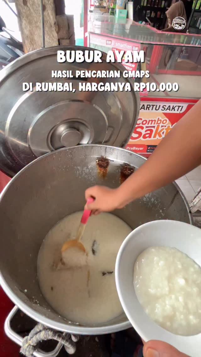 Sarapan Bubur Ayam Bandung di Pekanbaru