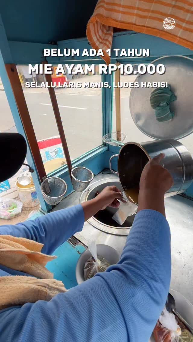 Mie Ayam Bogasari di Pekanbaru Hanya Rp10,000