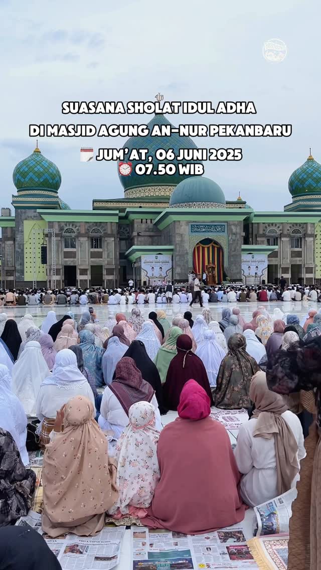 Suasana Aidiladha di Pekanbaru