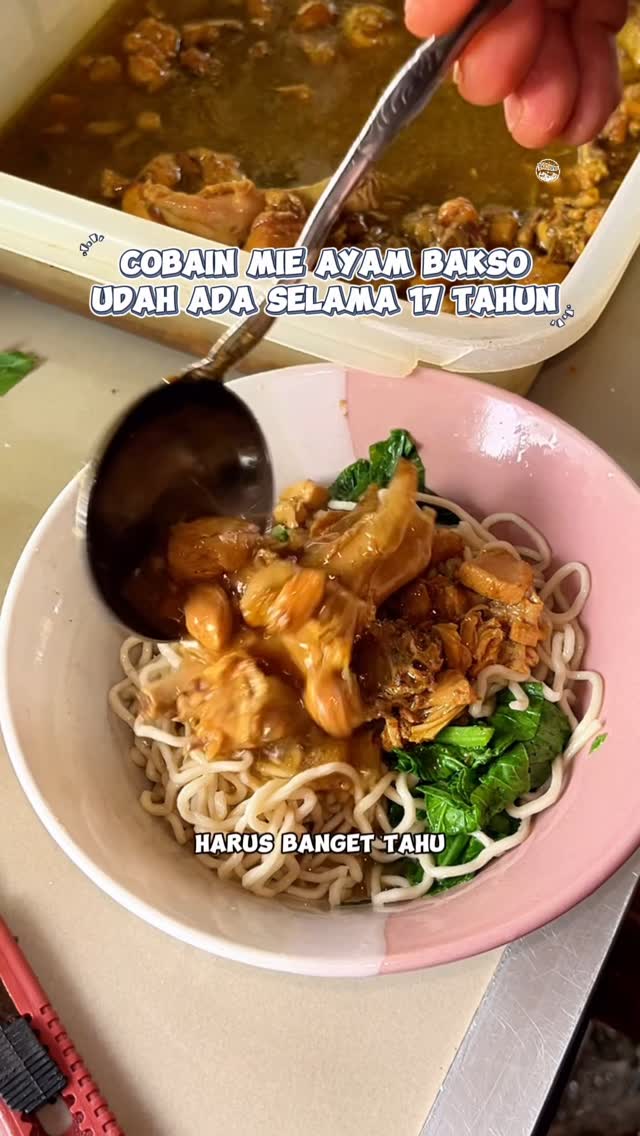 Mie Ayam Bakso Legendaris di Pekanbaru