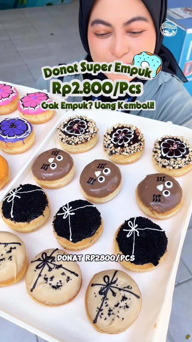 Soft Donuts in Pekanbaru at Mumtaaz Donut