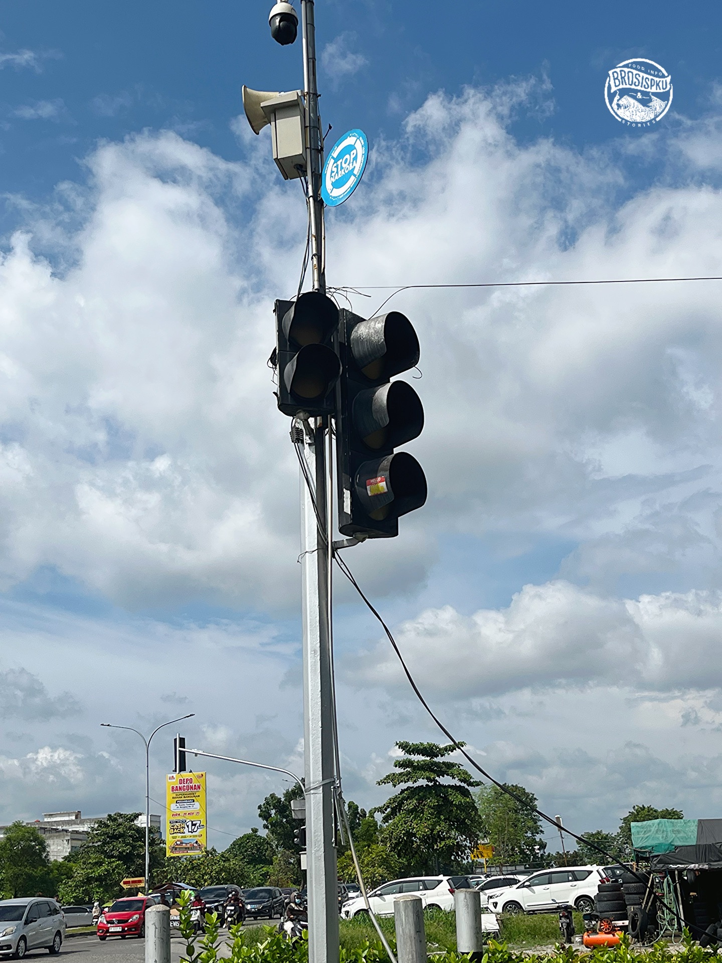 Lampu Merah Mati di Pekanbaru