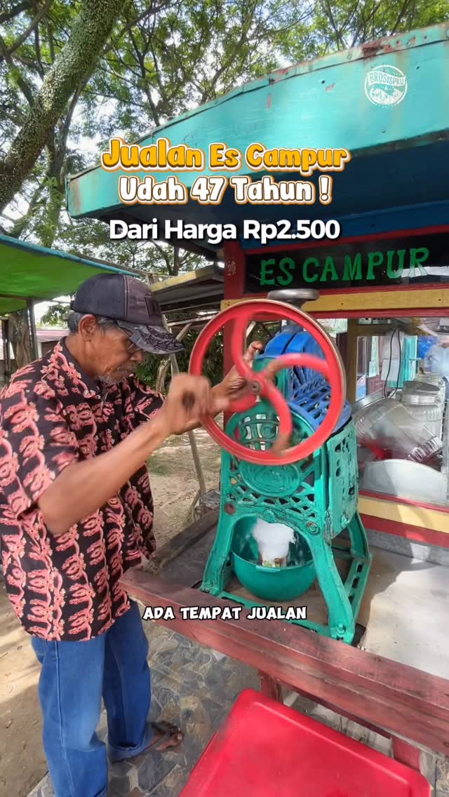 Es Campur Legendaris di Pekanbaru