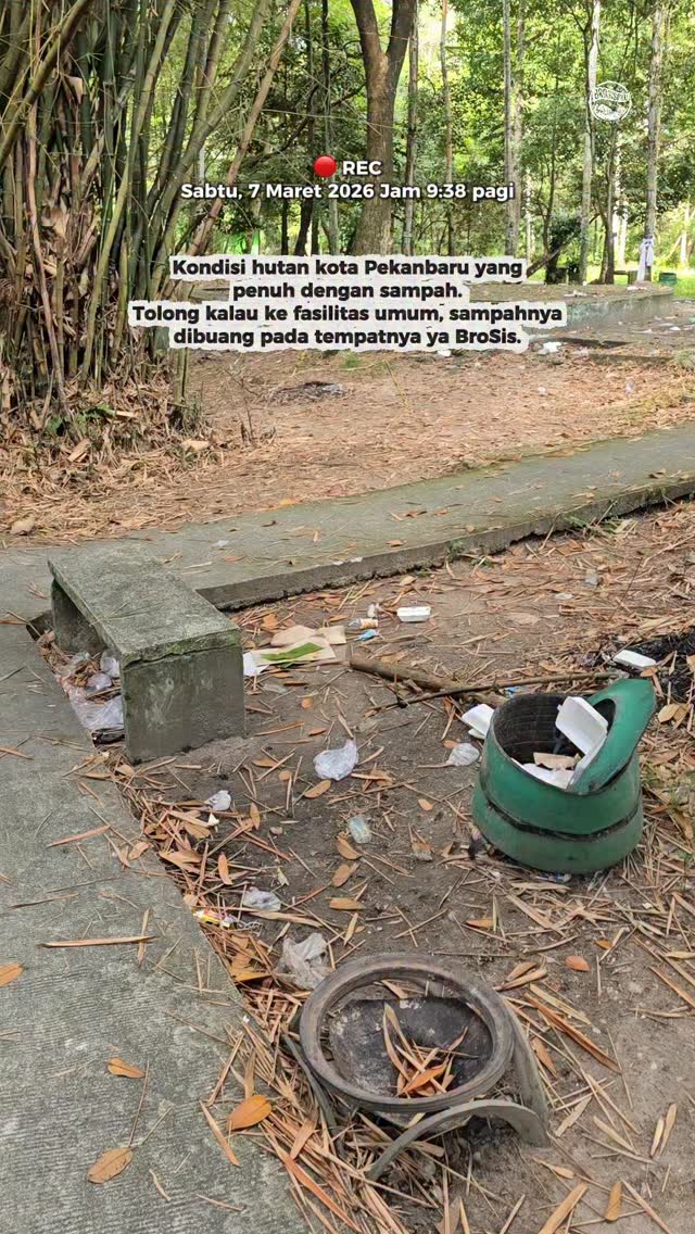 حافظ على نظافة غابة مدينة Pekanbaru