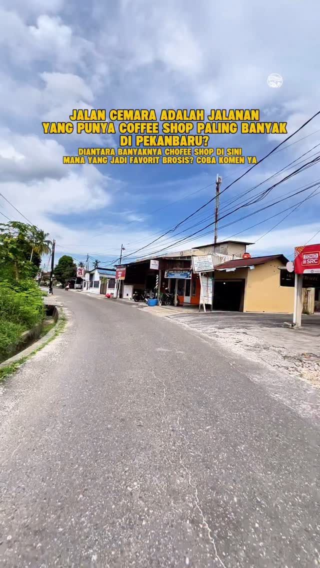 Jalan Cemara: Surga Kopi di Pekanbaru