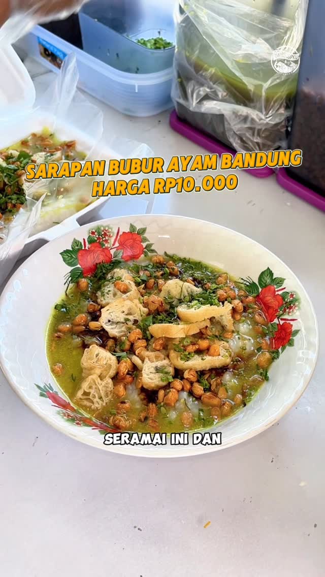 Bubur Ayam Bandung Murah di Pekanbaru