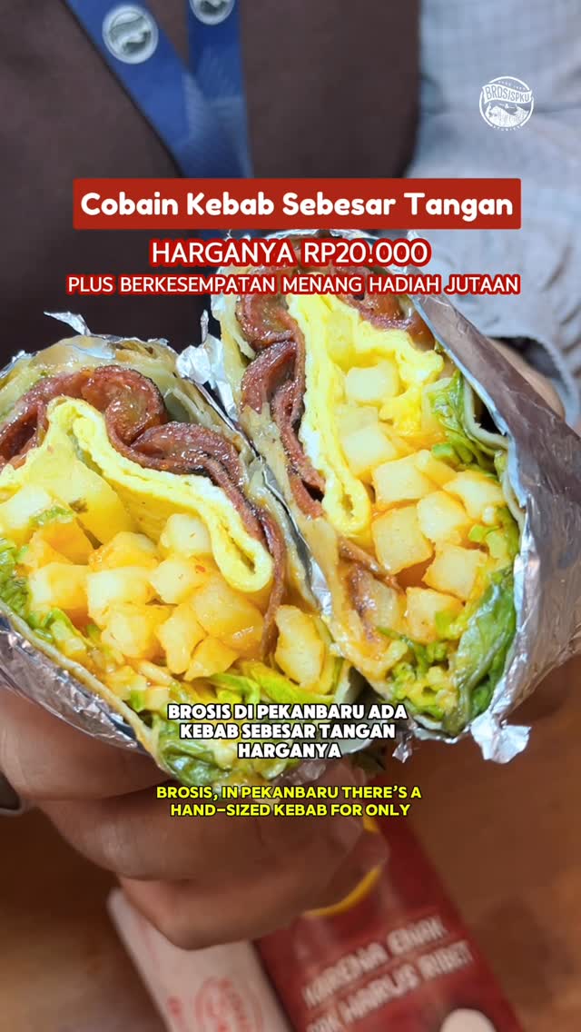 Promosi Kebab Monster di Pekanbaru
