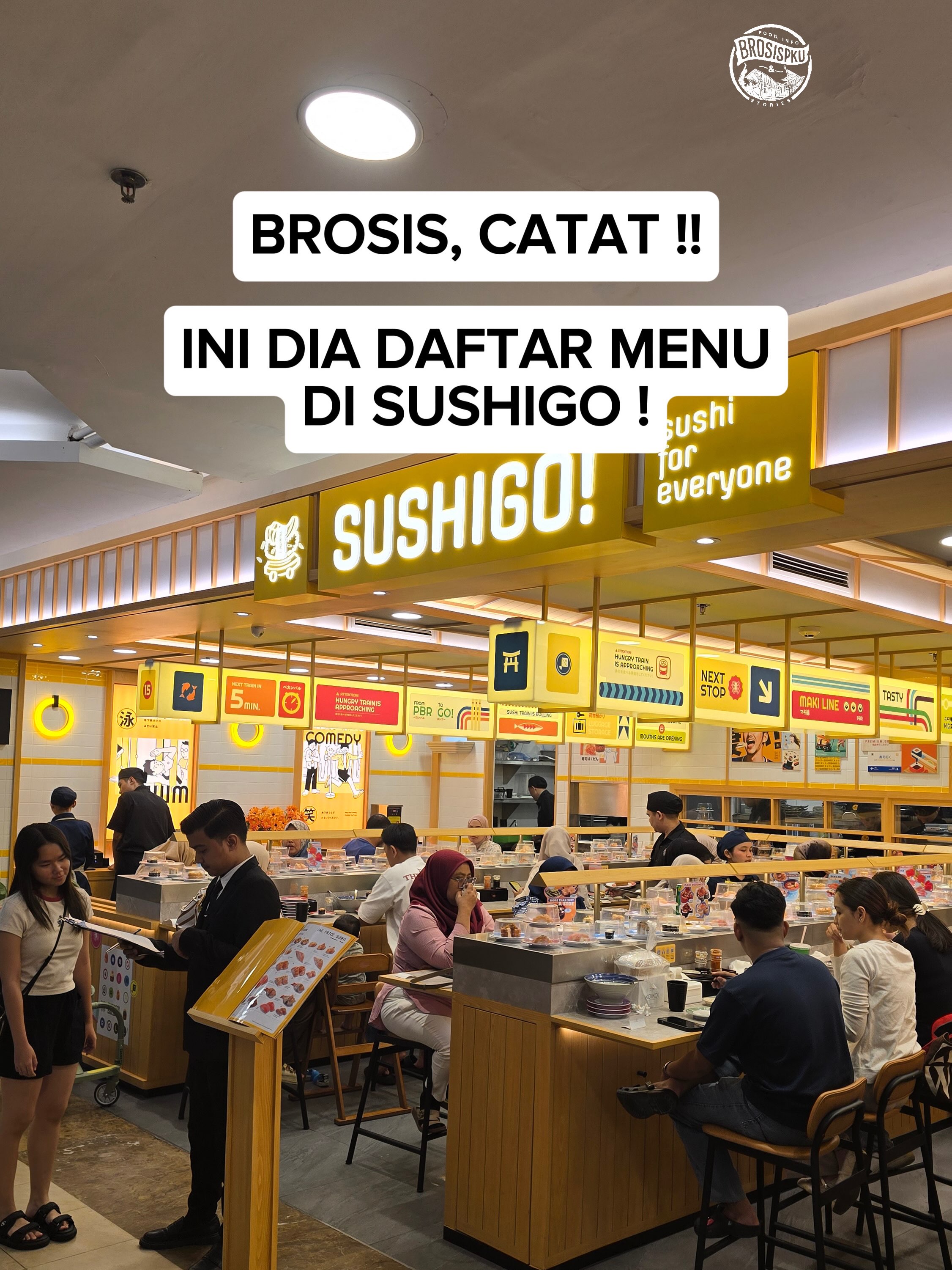 Rekomendasi Menu Sushigo! di Mal SKA Pekanbaru