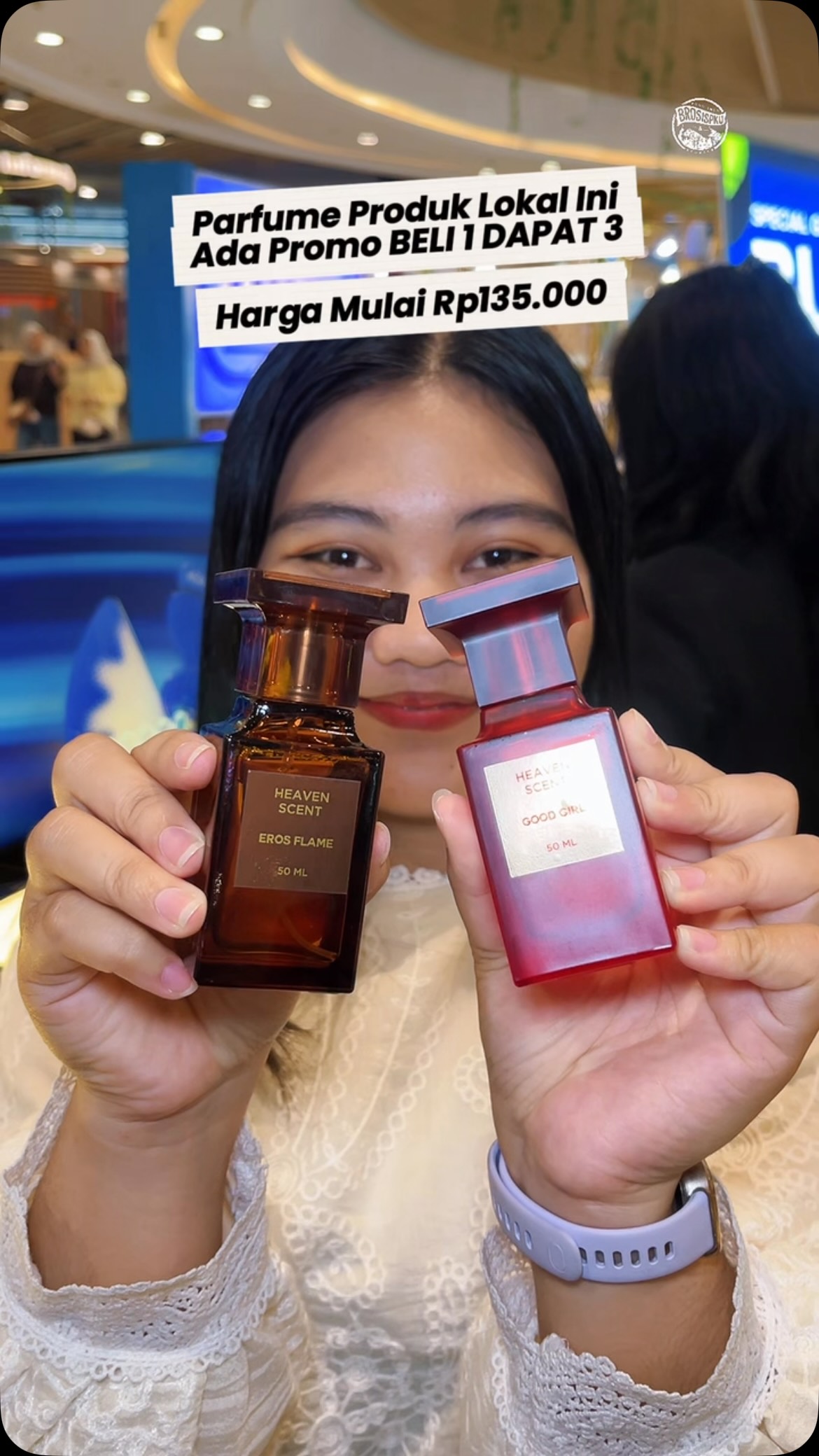 افتتاح Heaven Scent الكبير في Living World Pekanbaru
