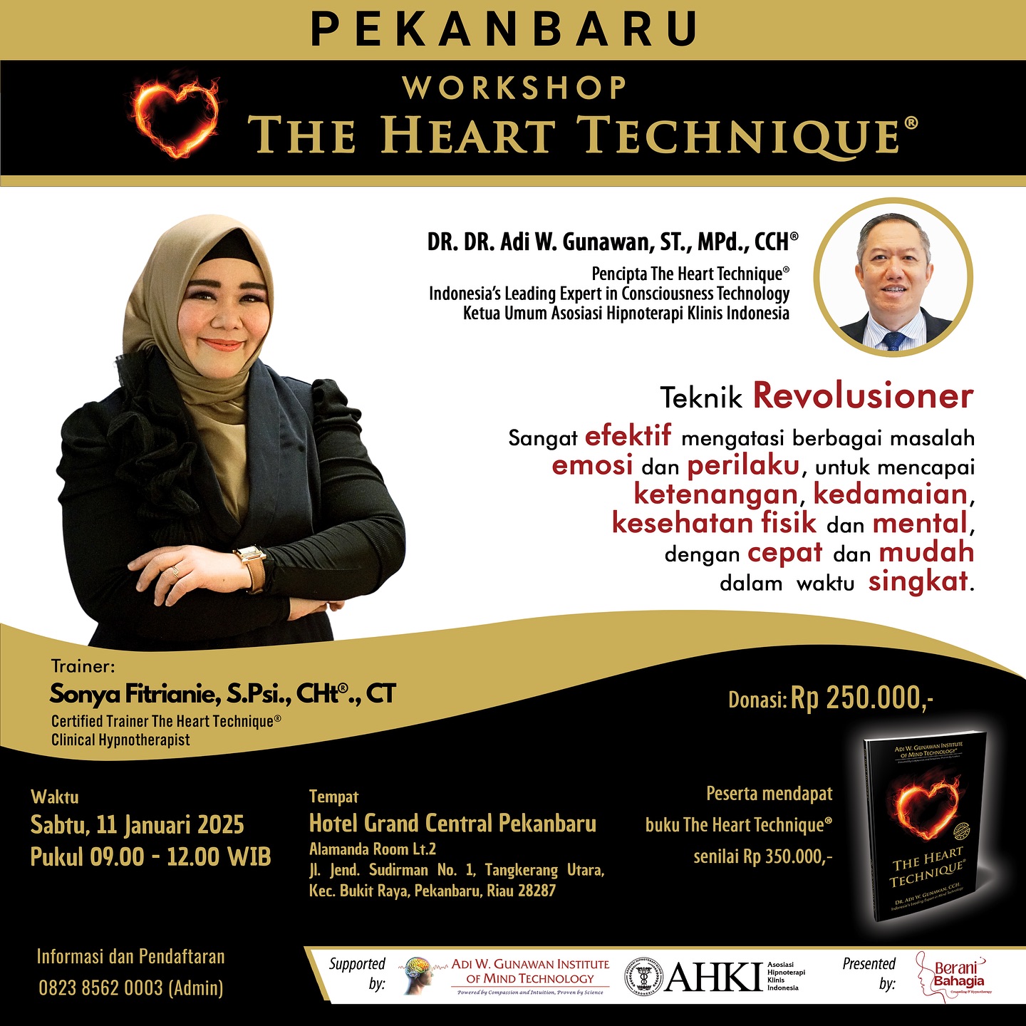 Workshop The Heart Technique di Pekanbaru