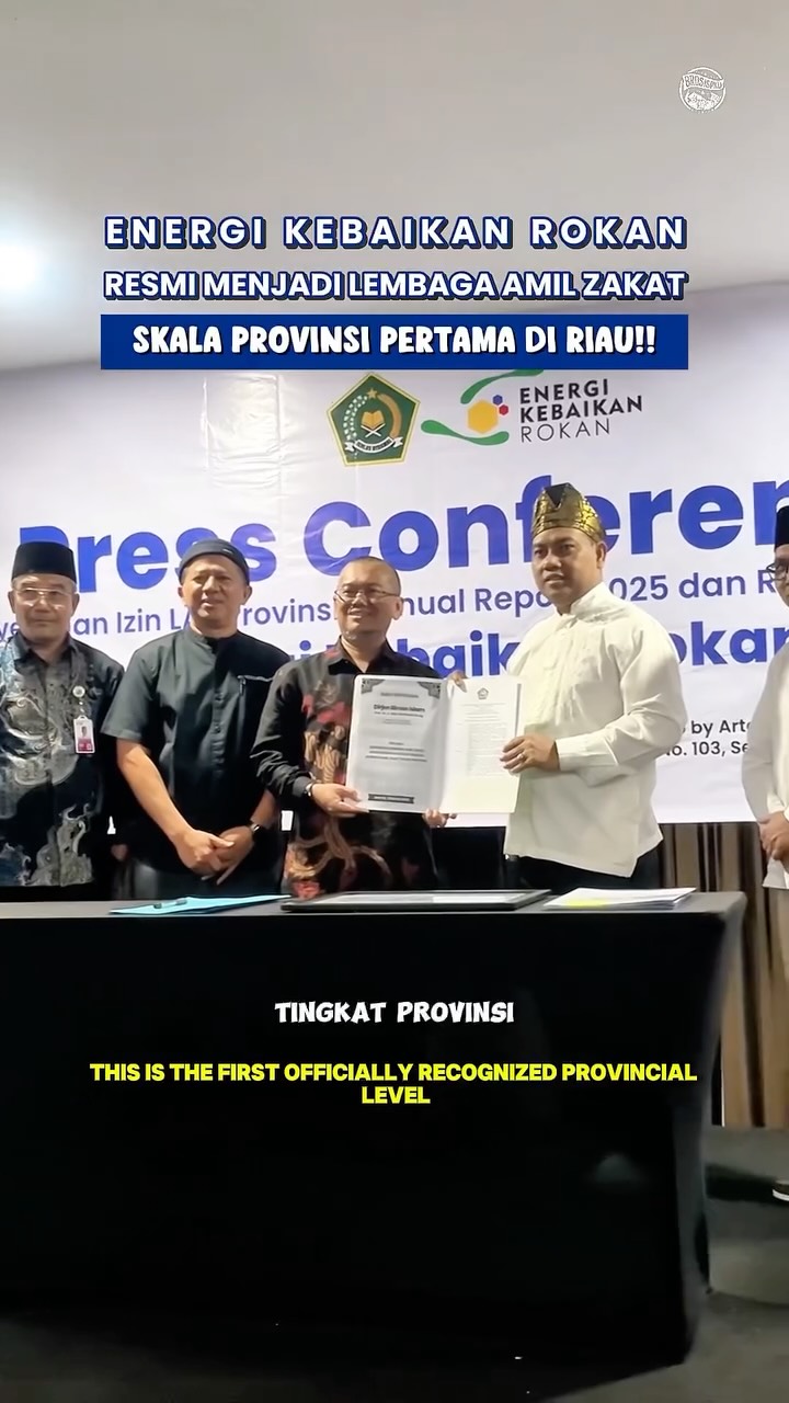 Energi Kebaikan Rokan Officially Debuts in Pekanbaru