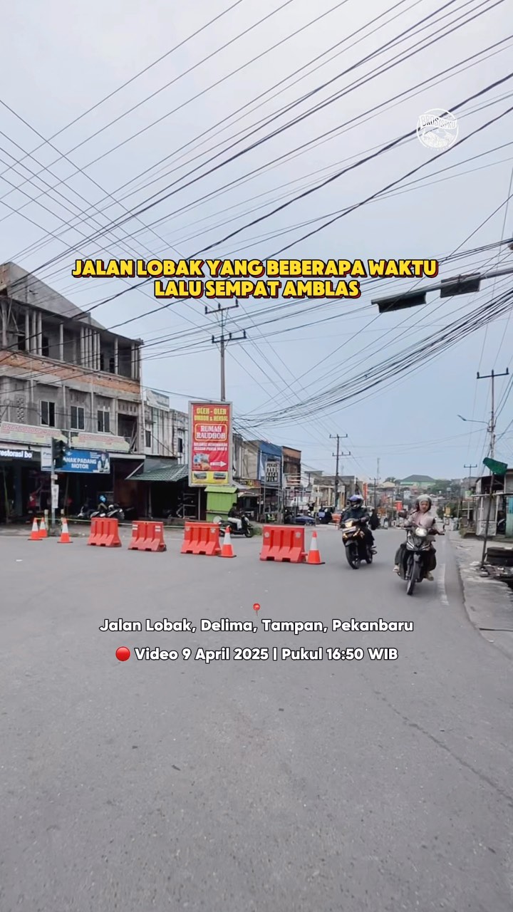 Pekanbaru’s Jalan Lobak Repair: Alternate Routes