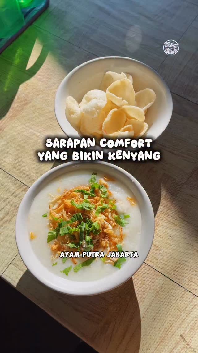 Classic Chicken Porridge in Pekanbaru