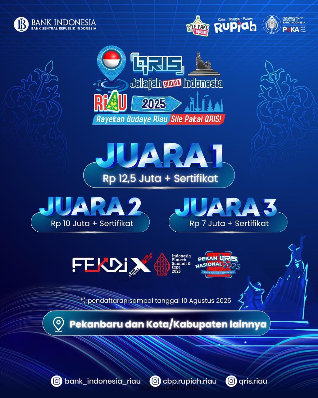 Discover Pekanbaru and Riau Culture with QRIS