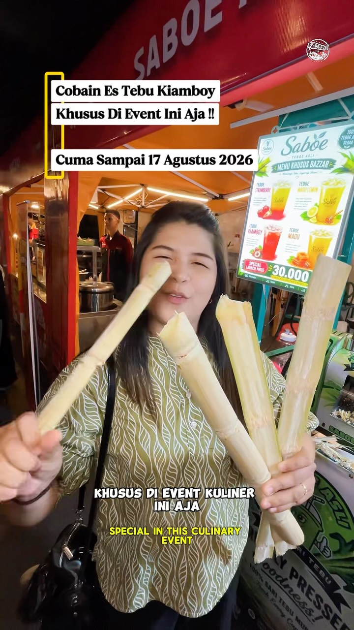 プカンバルでEs Tebu Kiamboyを楽しむ