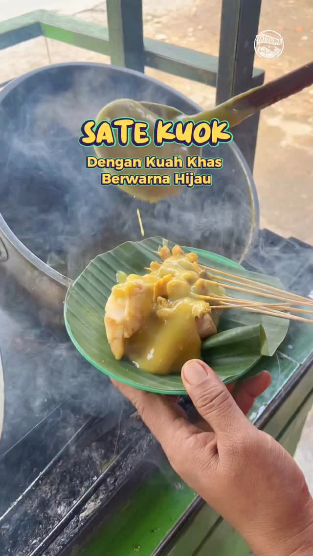 Temukan Sate Kuok Hijau di Pekanbaru