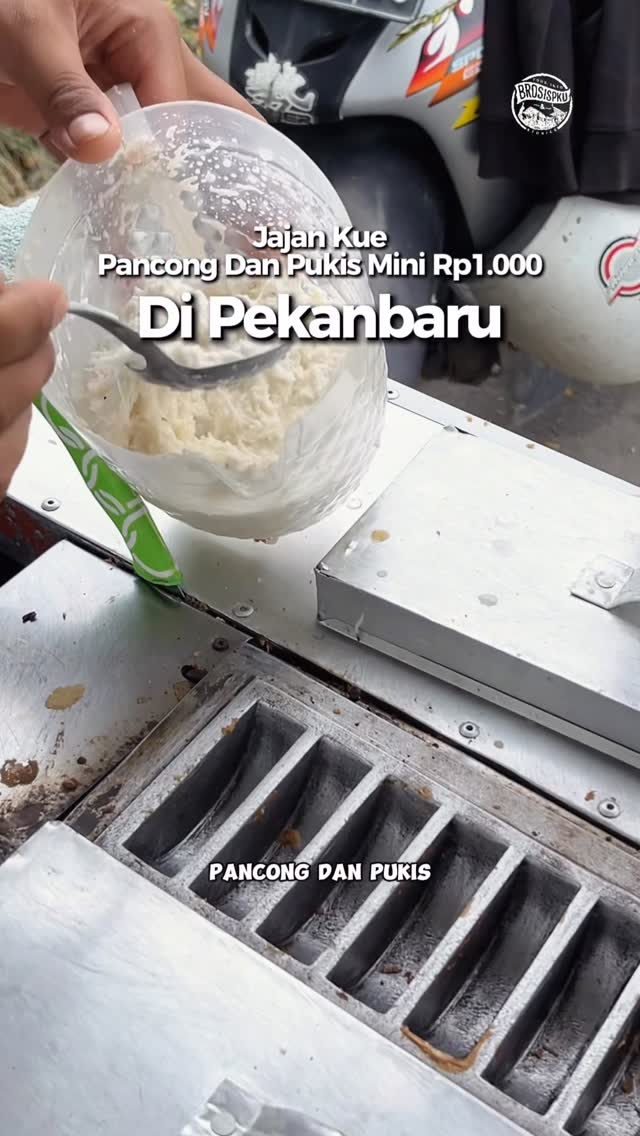 Pancong dan Pukis Mini Seribu Rupiah di Pekanbaru