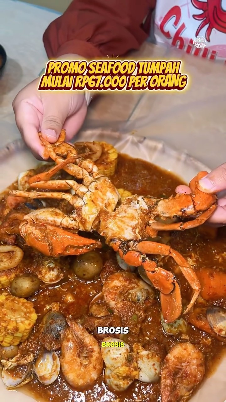 Promo Seafood Chilli Crab Pekanbaru