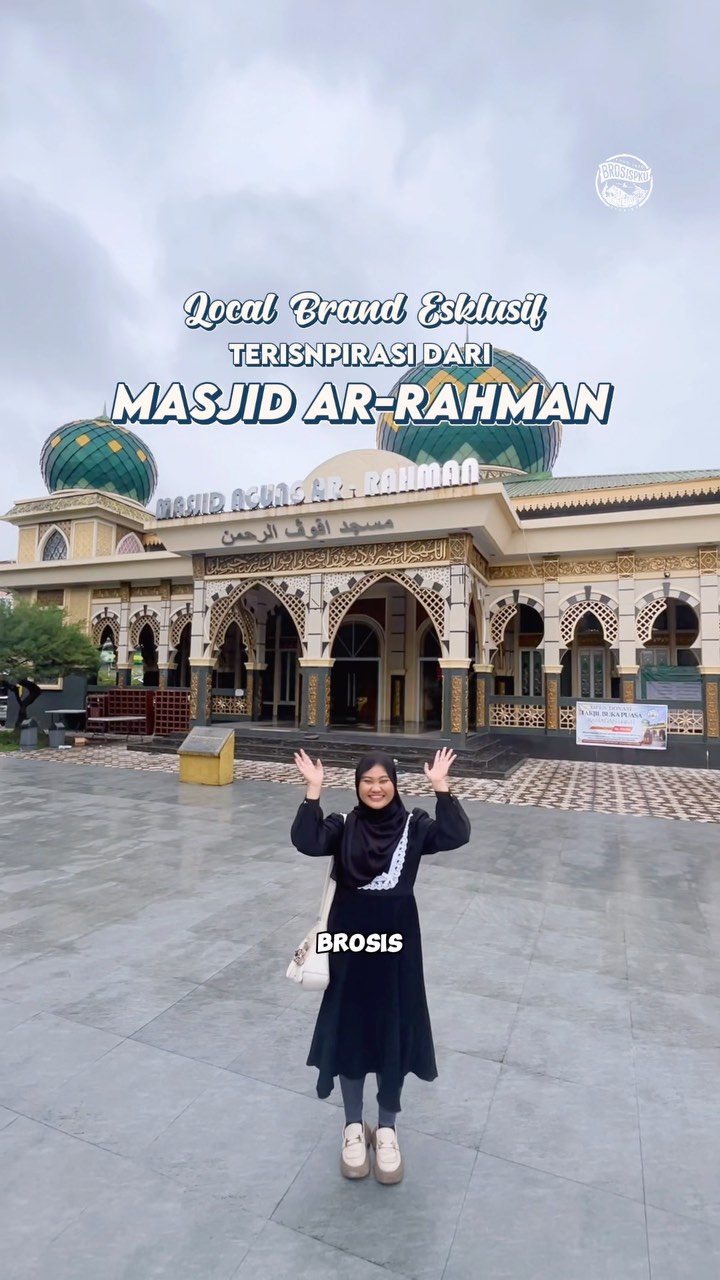 Pesona Masjid Ar-Rahman di Pekanbaru