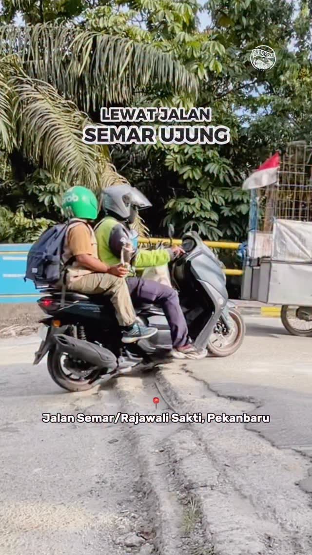 Waspada Jembatan Bergelombang di Pekanbaru