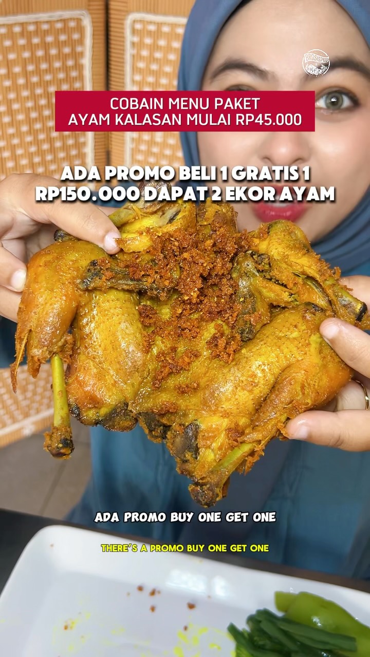 Ayam Kalasan Promo in Pekanbaru at ID's Kitchen