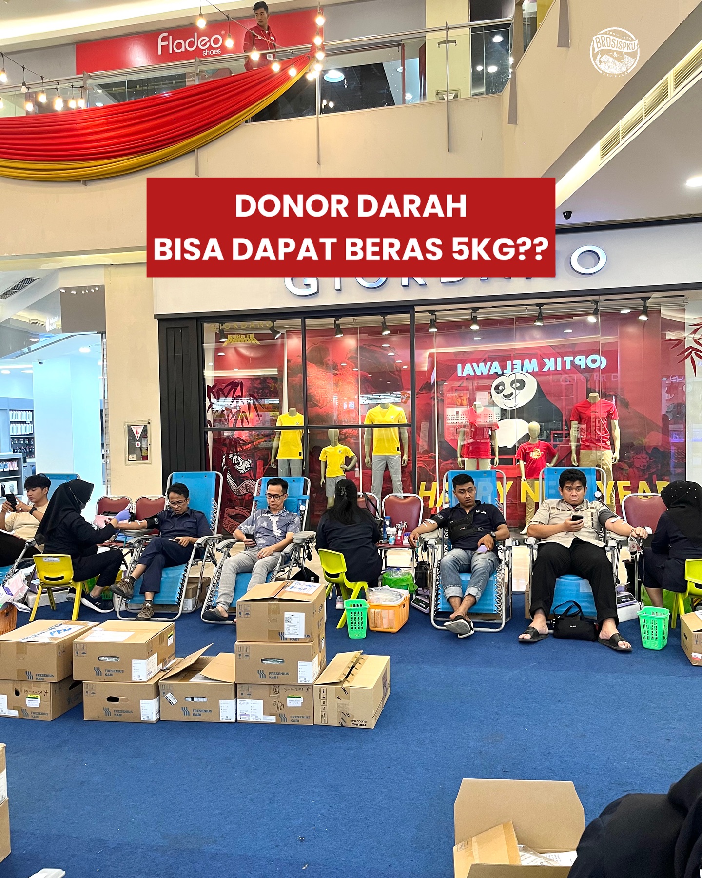 Donor Darah di Pekanbaru: Beras 5kg Gratis!
